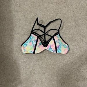 Pink Victorias Secret swim top